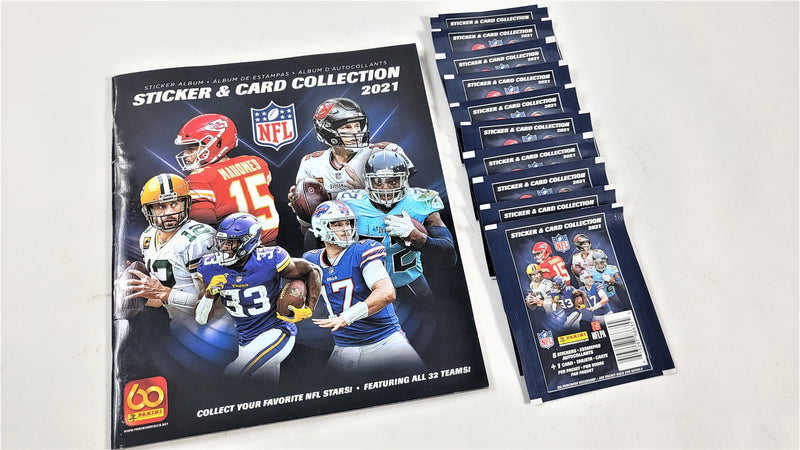 Sticker Album - NFL 2021 Sticker and Card Collection