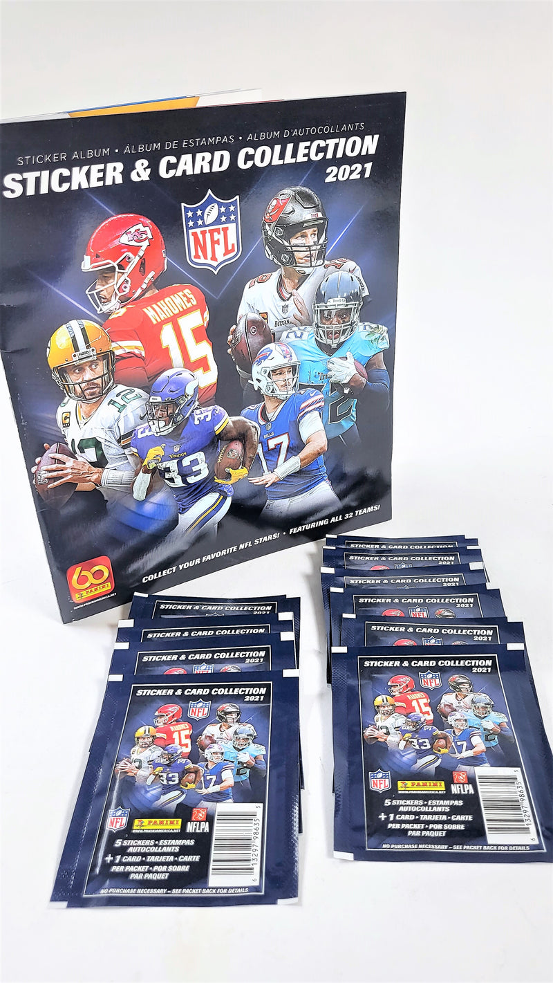 Sticker Album - NFL 2021 Sticker and Card Collection