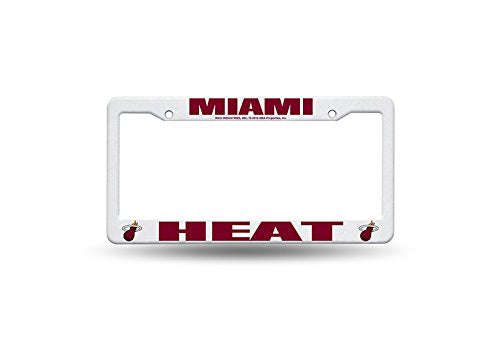 NBA Miami Heat Plastic License Plate Frame