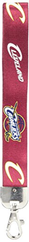 NBA Cleveland Cavaliers Wristlet Lanyard, Wine, One Size