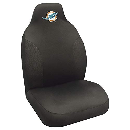 NFL 15600 Miami Dolphins Embroidered Seat Cover 20"x48"