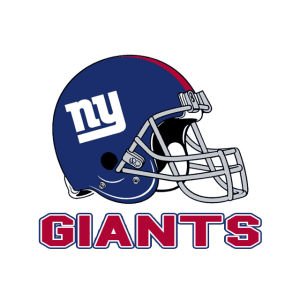 NFL New York Giants Small Static Decal One Size S