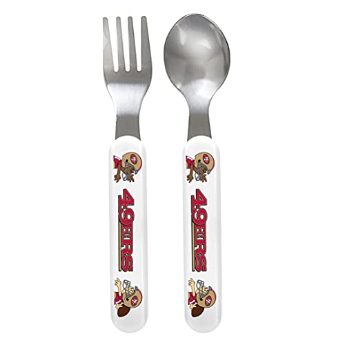 Fork and Spoon Set, NFL San Francisco 49ers