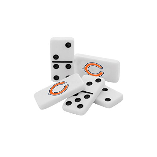 NFL Chicago Bears Collector Edition Double Six Dominoes One Size