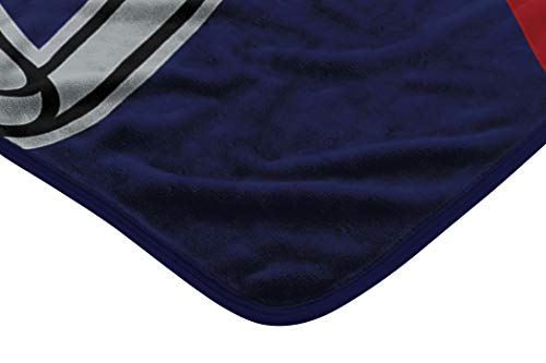 NFL New York Giants Raschel Throw Blanket, 60" x 80", Slant