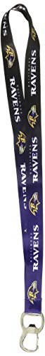 NFL Baltimore Ravens Ombre Lanyard, Black/Purple, Onse Size 0