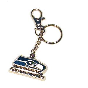 Seattle Seahawks NFL Keychain Zamac Stacked [R]