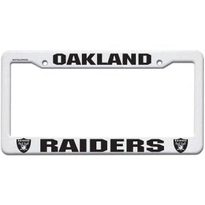 NFL Las Vegas Raiders Plastic Frame, 15 x 8, Logo Color 15 x 8"