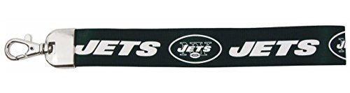 NFL New York Jets Wristlet Lanyard, Green, One Size