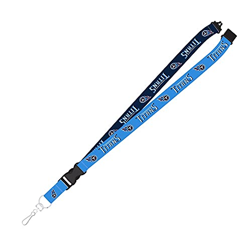 NFL Tennessee Titans Two Tone Style Lanyard44; Navy Blue