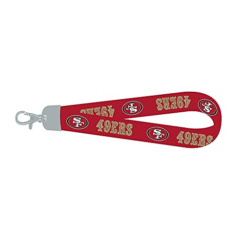 NFL San Francisco 49ers Wristlet Style Lanyard44; Red