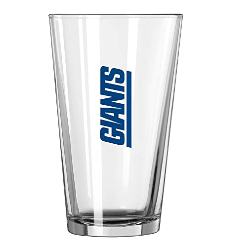 Logo Brands NFL New York Giants 16oz. Team Game Day Pint Glass One Size