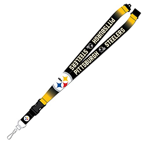 NFL Pittsburgh Steelers Unisex LANYARDS, Back, One Size