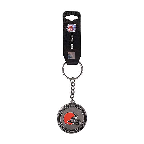 NFL Cleveland Browns Cleveland Browns Keychain Ultimate, Brown, Small S