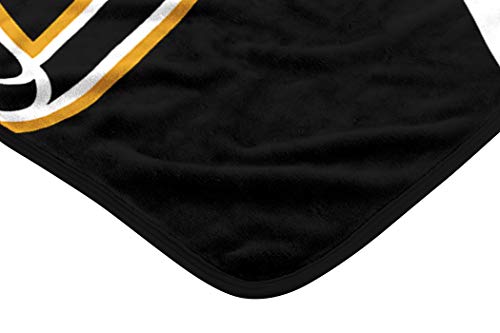 NFL Pittsburgh Steelers Raschel Throw Blanket, 60" x 80", Slant