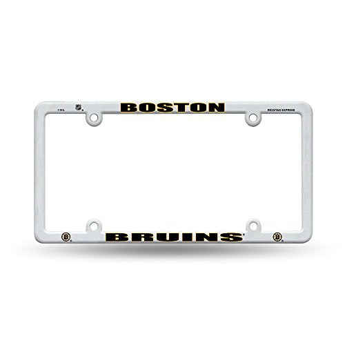 NHL Boston Bruins Plastic License Plate Frame