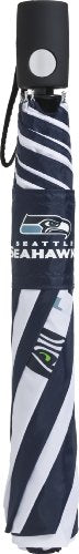 NFL Seattle Seahawks Auto Folding Umbrella One Size Fits All