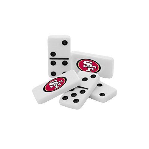 NFL San Francisco 49ers Collector Edition Double Six Dominoes