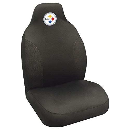 NFL 21422 Pittsburgh Steelers Embroidered Seat Cover 20"x48"