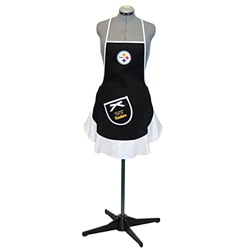 NFL Pittsburgh Steelers Hostess Apron, Black