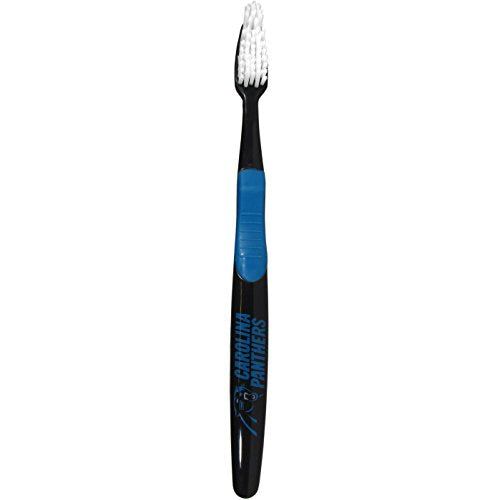 Unisex NFL Carolina Panthers Toothbrush, Team Color, Adult