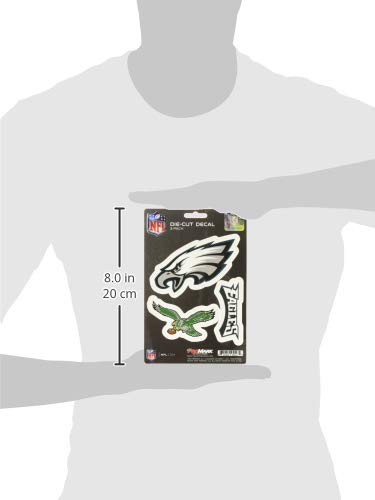 NFL - Philadelphia Eagles 3 Piece Decal Set Standard