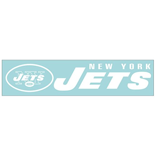 NFL New York Jets Perfect Cut Decal, 4" x 16"