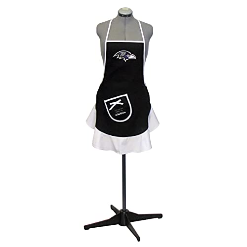 PSG NFL Baltimore Ravens Hostess Apron Black