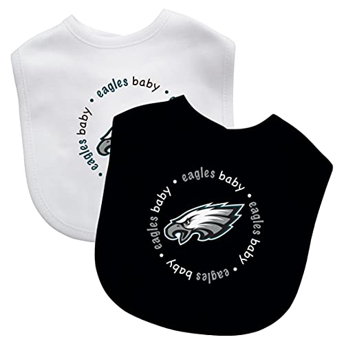 Baby Bib 2-Pack NFL Philadelphia Eagles One Size