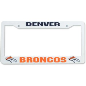 NFL Plastic License Plate Frame, Denver Broncos