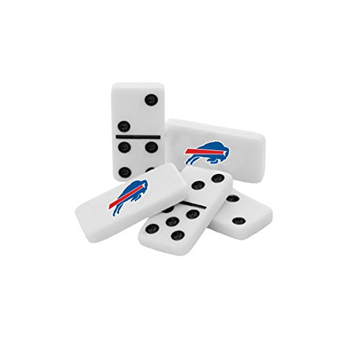 NFL Buffalo Bills, Double Six Collector Edition Dominoes Game, For Ages 3+