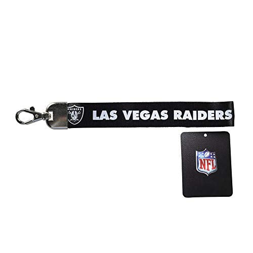 NFL Las Vegas Raiders Unisex LAS VEGAS RAIDERS WRISTLET BLACK, BLACK|SILVER