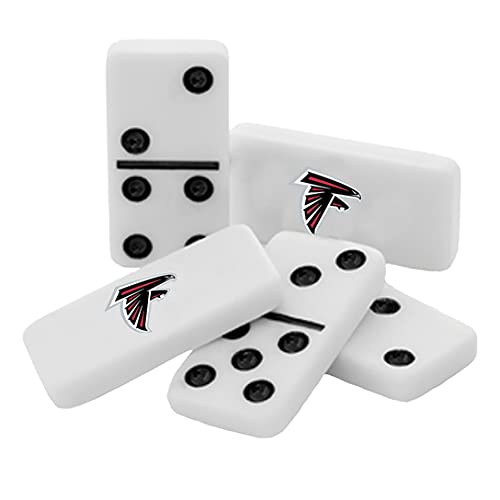 NFL Atlanta Falcons, Double Six Collector Edition Dominoes Game 7.5" X 2" X 4.5"