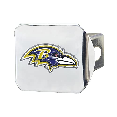 NFL Baltimore Ravens Hitch Cover - 3D Color Emblem