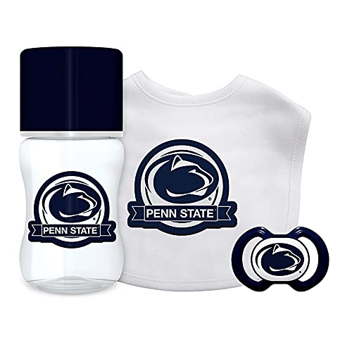 BabyFanatics Sports Themed 3 Piece Gift Set, Penn State Nittany Lions NCAA