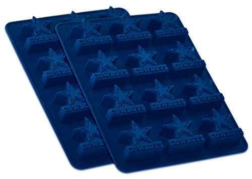 Game Day Set - FanPans NFL Dallas Cowboys - Silicone Ice Cube Trays Two Pack