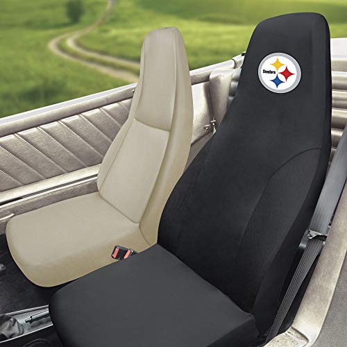 NFL 21422 Pittsburgh Steelers Embroidered Seat Cover 20"x48"