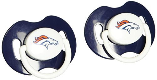 NFL Denver Broncos Pacifiers - 2 Pack