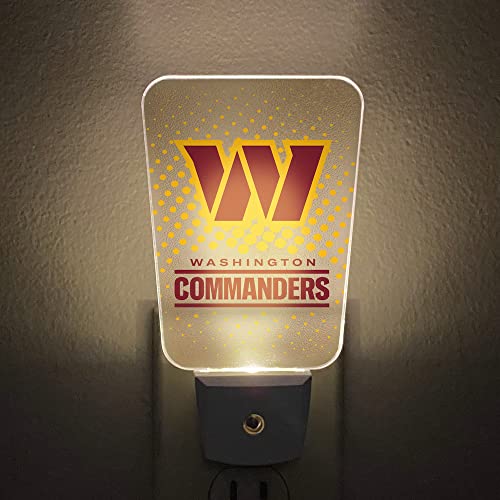 Party Animal NFL Washington Commanders Team Night Light