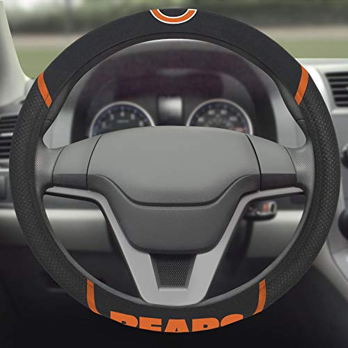 NFL Chicago Bears Embroidered Steering Wheel Cover