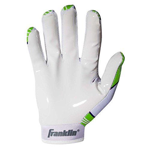 Franklin Sports Youth NFL Seattle Seahawks Football Receiver Gloves Medium/Lar M