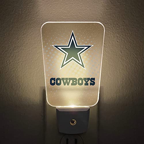 Party Animal NFL Dallas Cowboys Team Night Light, Team Color