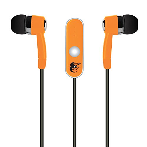 MLB Baltimore Orioles Hands Free Ear Buds with Microphone