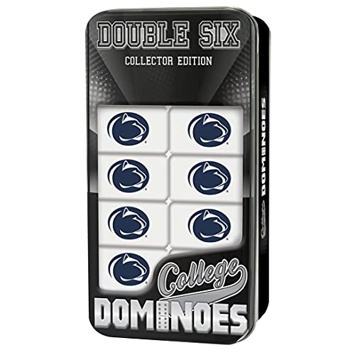 NCAA Penn State Nittany Lions Collector Edition Double Six Dominoes One Size