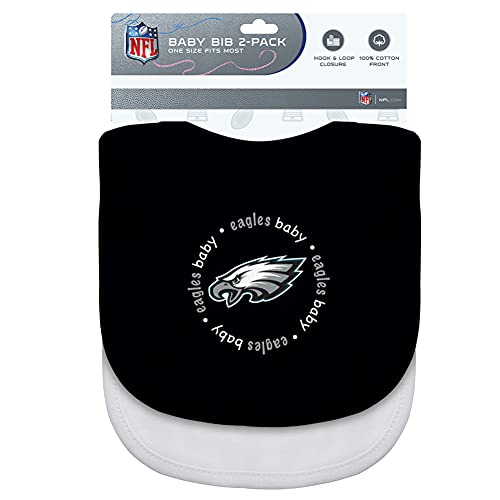 Baby Bib 2-Pack NFL Philadelphia Eagles One Size