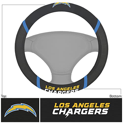 NFL Los Angeles Chargers Embroidered Steering Wheel Cover