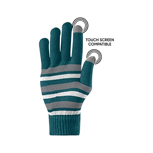 NFL Knit Gloves Eagles One Size