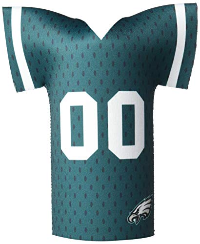 Logo Brands NFL Philadelphia Eagles Jersey Bottle Coozie One Size