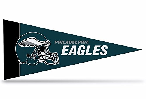 NFL Philadelphia Eagles 8pc 4" by 9" Classic Mini Pennant Décor Set