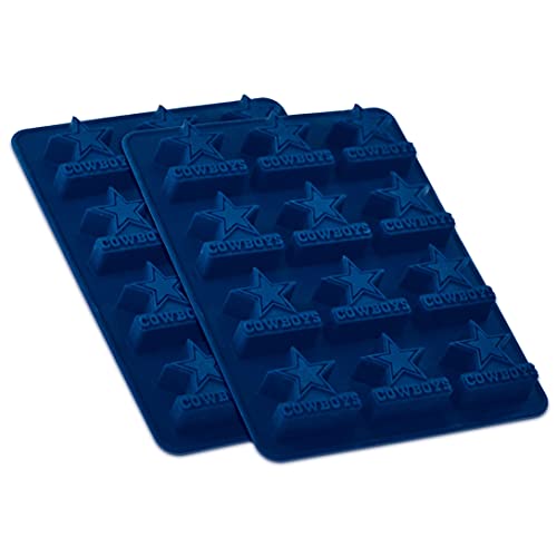 Game Day Set - FanPans NFL Dallas Cowboys - Silicone Ice Cube Trays Two Pack